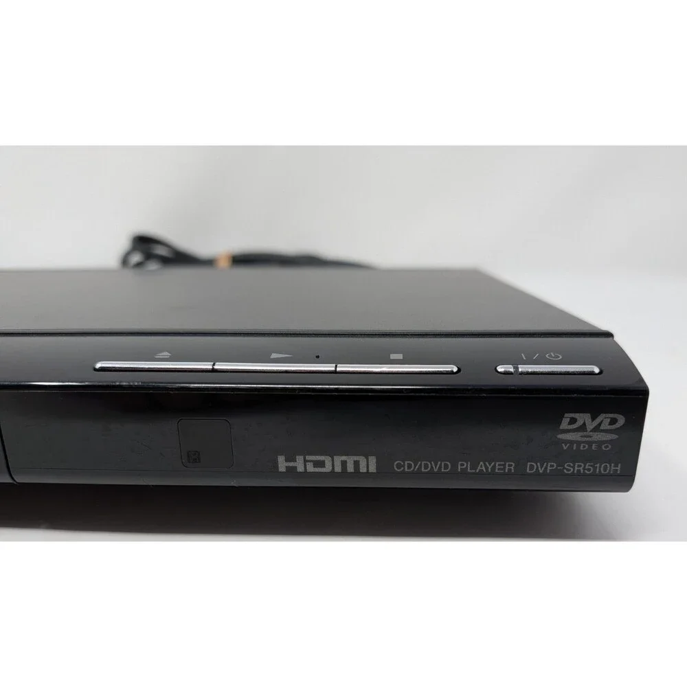 Sony DVP-SR510H HDMI 1080p CD DVD Player USB Dolby Digital Upscaling No Remote